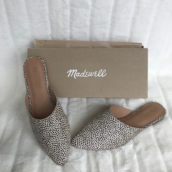 madewell calf hair mule